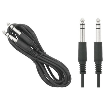 DM-0058 . Καλώδιο 6.3mm - 6.3mm stereo 2m