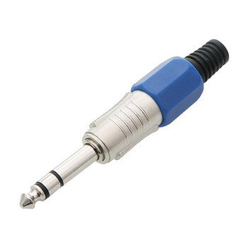 DM-9361 . Φις Jack 6.35mm Stereo Αρσενικό Μεταλλικό
