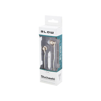 DM-811 . Ακουστικά με Μικρόφωνο BLOW B-100 Λευκά