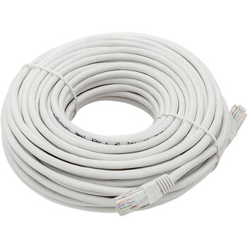 DM-2748 . Patch cord UTP Cat5 15m Λευκό