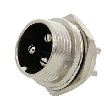 DM-767 . Φις Μικροφώνου CB 3PIN Αρσεν.Σασί