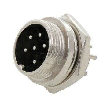 DM-770 . Φις Μικροφώνου CB 6PIN Αρσεν.Σασί