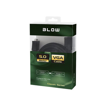 VG-613 . Καλώδιο VGA M/M 5m blister BLOW