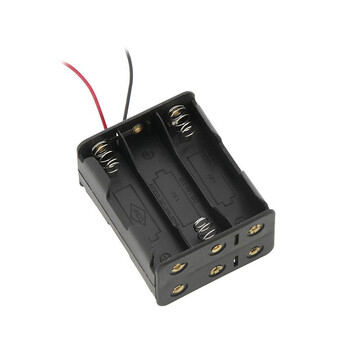 DM-2663 . Μπαταριοθήκη R6 AAx6 IIIIII + Καλώδιο