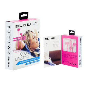DM-775 . Bluetooth Handsfree Stereo Ροζ
