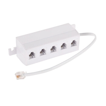 DM-0018 . Splitter 6P4C 1 προς 5M/F 3308