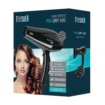 TSA0511 . Επαγγελματικό Σεσουάρ TEESA PRO-DRY 500 2300W
