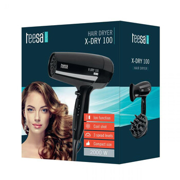 TSA0513 . Επαγγελματικό Σεσουάρ TEESA X-DRY 100 2000W