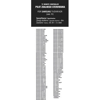 DM-3981 . Τηλεκοντρόλ Samsung TV