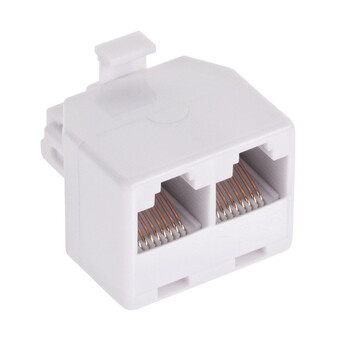 DM-0023-2 . Φις Δικτύου RJ45 σε 2xRJ45 M/F