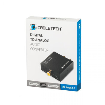 DM-0857-2 . Μετατροπέας Optical & Coaxial σε Analog L/R
