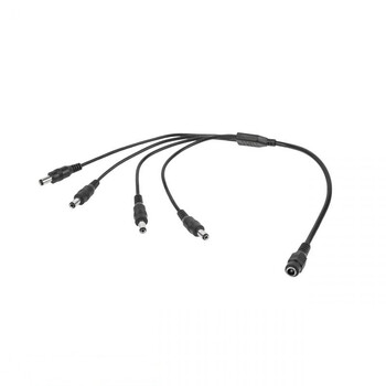 KPO2917LX . Καλώδιο τροφοδοσίας 1x σε 4x DC 2.1/5.5 F/M