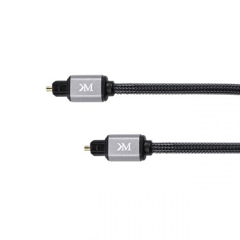 KM0321 . Οπτικό Καλώδιο Toslink 2m Kruger&Matz