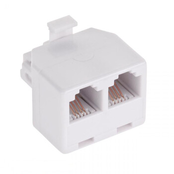 TEL0023-1 . Splitter 6P4C 1προς2 M/F