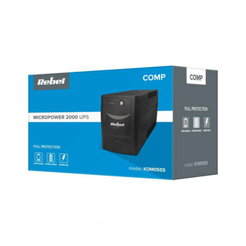 DM-0555 . UPS REBEL Micropower 2000 Οffline 2000VA 1200W 230V 50Hz