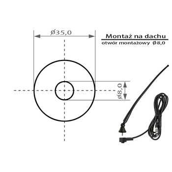 FMD350 . Κεραία Αυτοκινήτου BLOW FMD350/FMD410