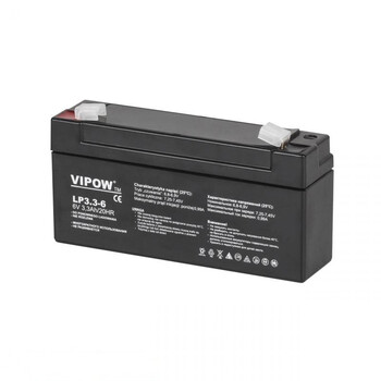 BAT0205 . Μπαταρία Μολύβδου GEL 6V 3.3Ah 134x34x60mm