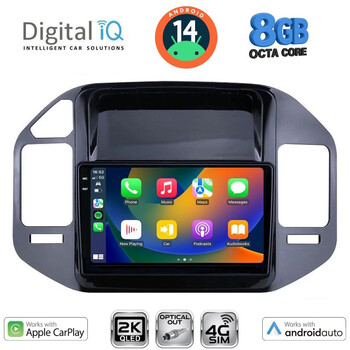 DIGITAL IQ BXK 20444_CPAA (9inc) MULTIMEDIA TABLET for MITSUBISHI PAJERO mod. 1999-2006