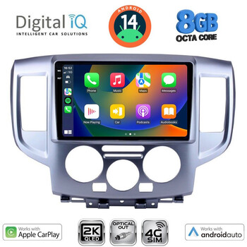 DIGITAL IQ BXK 20458_CPAA (9inc) MULTIMEDIA TABLET for NISSAN NV 200 mod. 2009>
