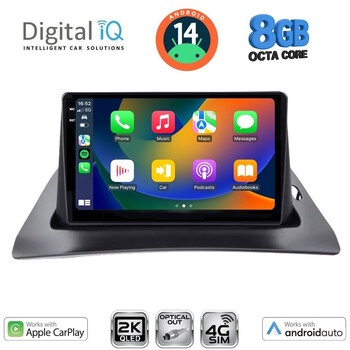 DIGITAL IQ BXK 20550_CPAA (9inc) MULTIMEDIA TABLET for RENAULT KANGOO mod. 2010>