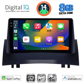 DIGITAL IQ BXK 20555_CPAA (9inc) MULTIMEDIA TABLET for RENAULT MEGANE 2 mod. 2002-2008