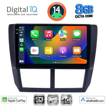 DIGITAL IQ BXK 20662_CPAA (9inc) MULTIMEDIA TABLET for SUBARU FORESTER - IMPREZA - XV mod. 2008-2013