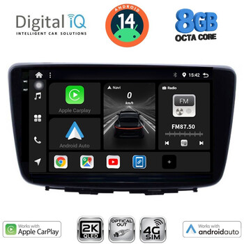 DIGITAL IQ BXK 20672_CPAA (9inc) MULTIMEDIA TABLET for SUZUKI BALENO mod. 2016-2022