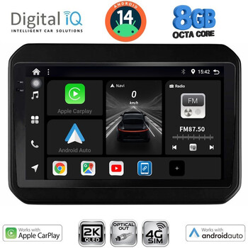 DIGITAL IQ BXK 20676_CPAA (9inc) MULTIMEDIA TABLET for SUZUKI IGNIS mod. 2016>