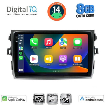 DIGITAL IQ BXK 20713_CPAA (9inc) MULTIMEDIA TABLET for TOYOTA COROLLA 4D mod. 2006-2012