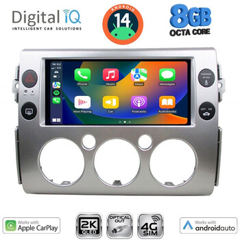 DIGITAL IQ BXK 20717_CPAA (9inc) MULTIMEDIA TABLET for TOYOTA FJ CRUISER mod. 2007-2013