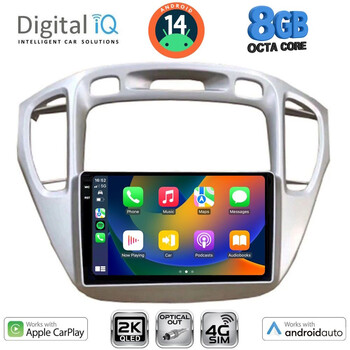 DIGITAL IQ BXK 20718_CPAA (9inc) MULTIMEDIA TABLET for TOYOTA HIGHLANDER mod. 2002-2009