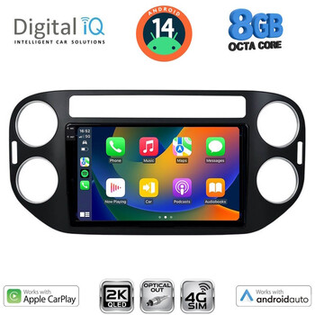 DIGITAL IQ BXK 20760_CPAA (9inc) MULTIMEDIA TABLET for VW TIGUAN mod. 2004-2016