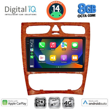 DIGITAL IQ BXK 20402CH_CPAA (9inc) MULTIMEDIA TABLET for MERCEDES C (W203) mod. 1999-2004