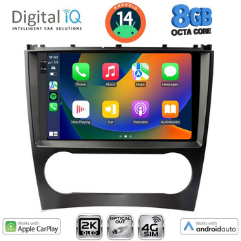 DIGITAL IQ BXK 20404_CPAA (9inc) MULTIMEDIA TABLET for MERCEDES C – CLK (W203-209) mod. 2004-2008