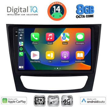 DIGITAL IQ BXK 20408_CPAA (9inc) MULTIMEDIA TABLET for MERCEDES E (W211) – CLS (W219) mod. 2003-2009