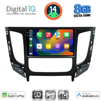 DIGITAL IQ BXK 20437_CPAA CLIMA (9inc) MULTIMEDIA TABLET for MITSUBISHI L200 mod. 2015>