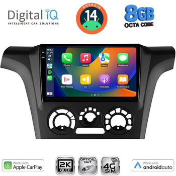 DIGITAL IQ BXK 20441_CPAA A/C (9inc) MULTIMEDIA TABLET for MITSUBISHI OUTLANDER mod. 2001-2005