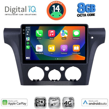 DIGITAL IQ BXK 20441_CPAA CLIMA (10inc) MULTIMEDIA TABLET for MITSUBISHI OUTLANDER mod. 2001-2005 with CLIMA