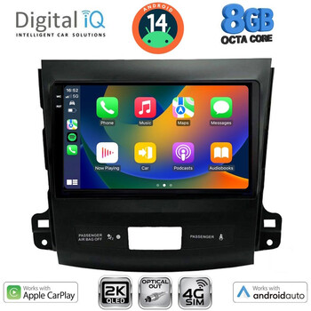 DIGITAL IQ BXK 20442_CPAA (9inc) MULTIMEDIA TABLET for CITROEN C-CROSSER | MITSUBISHI OUTLANDER | PEUGEOT 4007  mod. 2006-2012