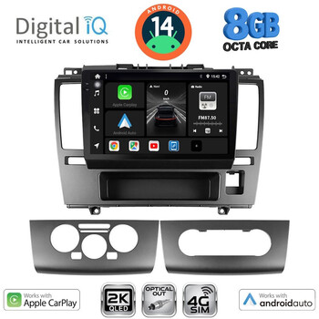DIGITAL IQ BXK 20465_CPAA (9inc) MULTIMEDIA TABLET for NISSAN TIDA mod. 2004>