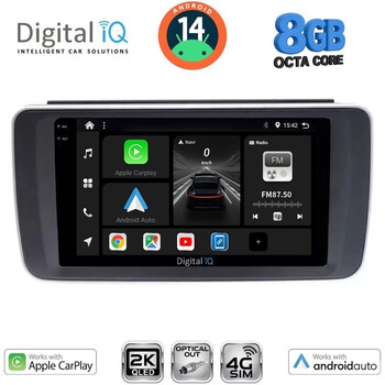 DIGITAL IQ BXK 20473_CPAA (9inc) MULTIMEDIA TABLET for NISSAN LEAF mod. 2018>