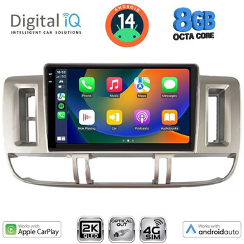 DIGITAL IQ BXK 20474_CPAA (9inc) MULTIMEDIA TABLET for NISSAN XTRAIL mod. 2000-2004