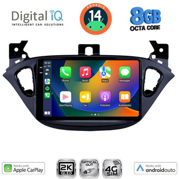 DIGITAL IQ BXK 20486_CPAA (9inc) MULTIMEDIA TABLET for OPEL ADAM - CORSA E  mod. 2014-2021