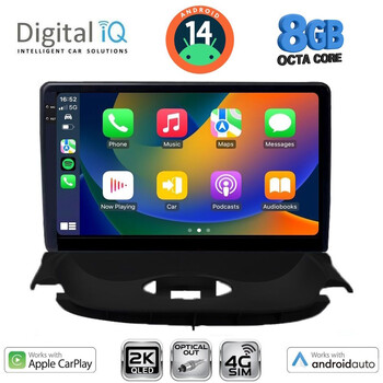 DIGITAL IQ BXK 20505_CPAA (9inc) MULTIMEDIA TABLET for PEUGEOT 206 mod. 1998-2006