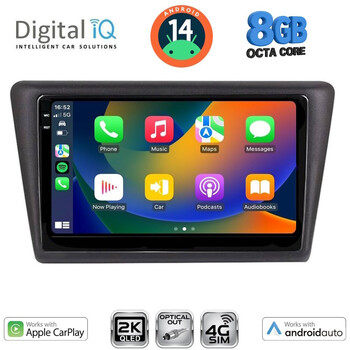 DIGITAL IQ BXK 20600_CPAA (9inc) MULTIMEDIA TABLET for SKODA RAPID SPACEBACK mod. 2014>