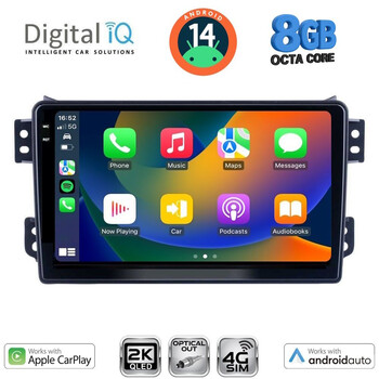 DIGITAL IQ BXK 20682_CPAA (9inc) MULTIMEDIA TABLET for OPEL AGILA - SUZUKI SPLASH mod. 2008>