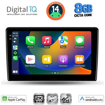 DIGITAL IQ BXK 20702_CPAA (9inc) MULTIMEDIA TABLET for TOYOTA AURIS mod. 2007-2012