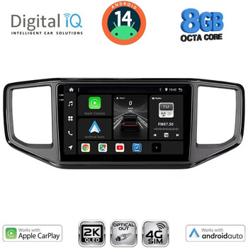DIGITAL IQ BXK 20754_CPAA (9inc) MULTIMEDIA TABLET for VW AMAROK mod. 2017-2022