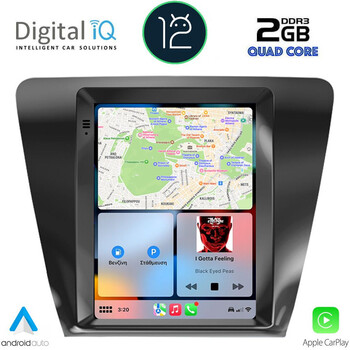 DIGITAL IQ BX 2917_CPA TESLA STYLE for SKODA OCTAVIA 7 mod. 2013-2020