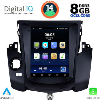 DIGITAL IQ BXF 7969_CPAA TESLA STYLE for TOYOTA RAV 4 mod. 2006-2012
